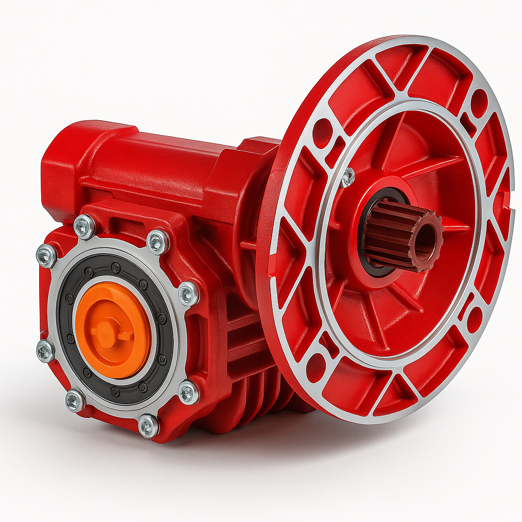 Spline type gearbox – precision output shaft coupling for servo motors and automation machinery.
