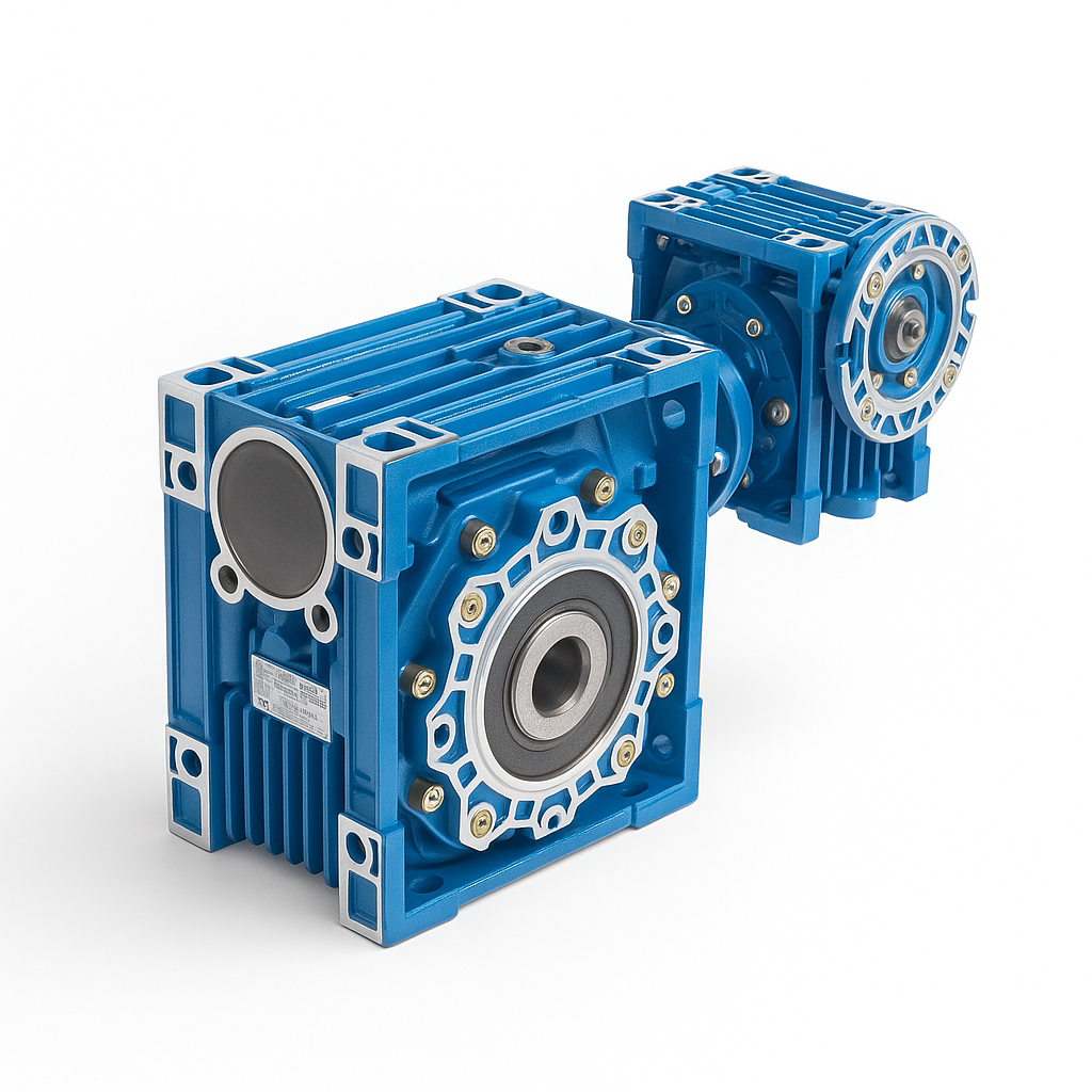Standard industrial gear reducer for torque multiplication and speed reduction