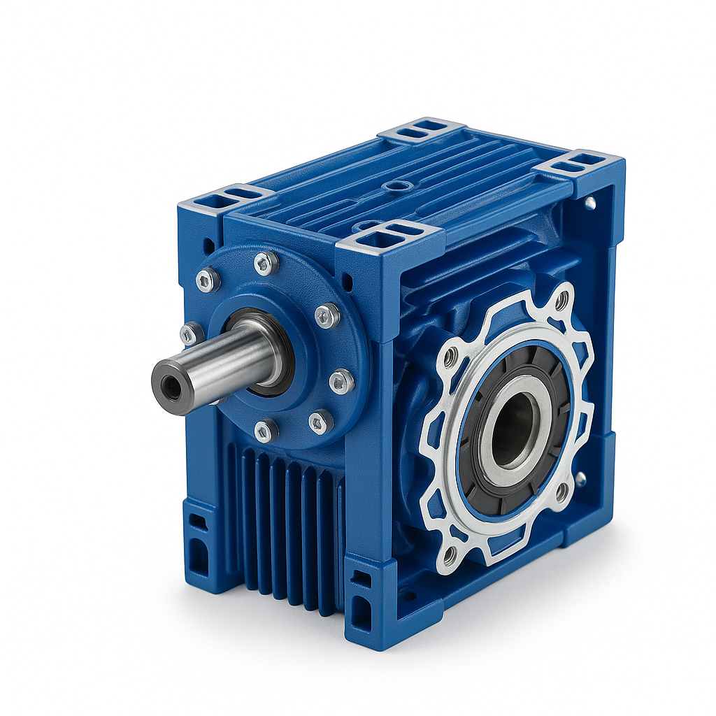 TDRV gearbox – worm gear reducer for electric motors, conveyors, and automation systems.