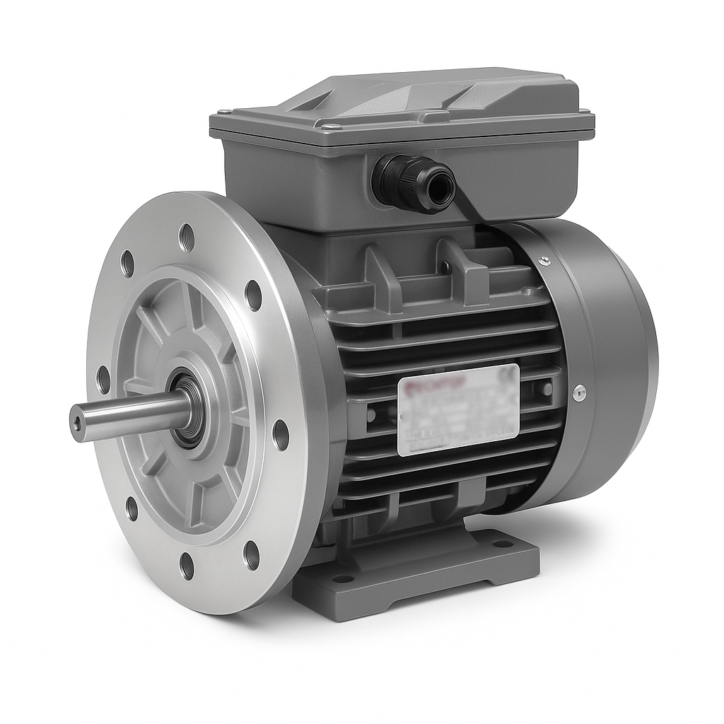 Economical single-phase motor with capacitor run configuration