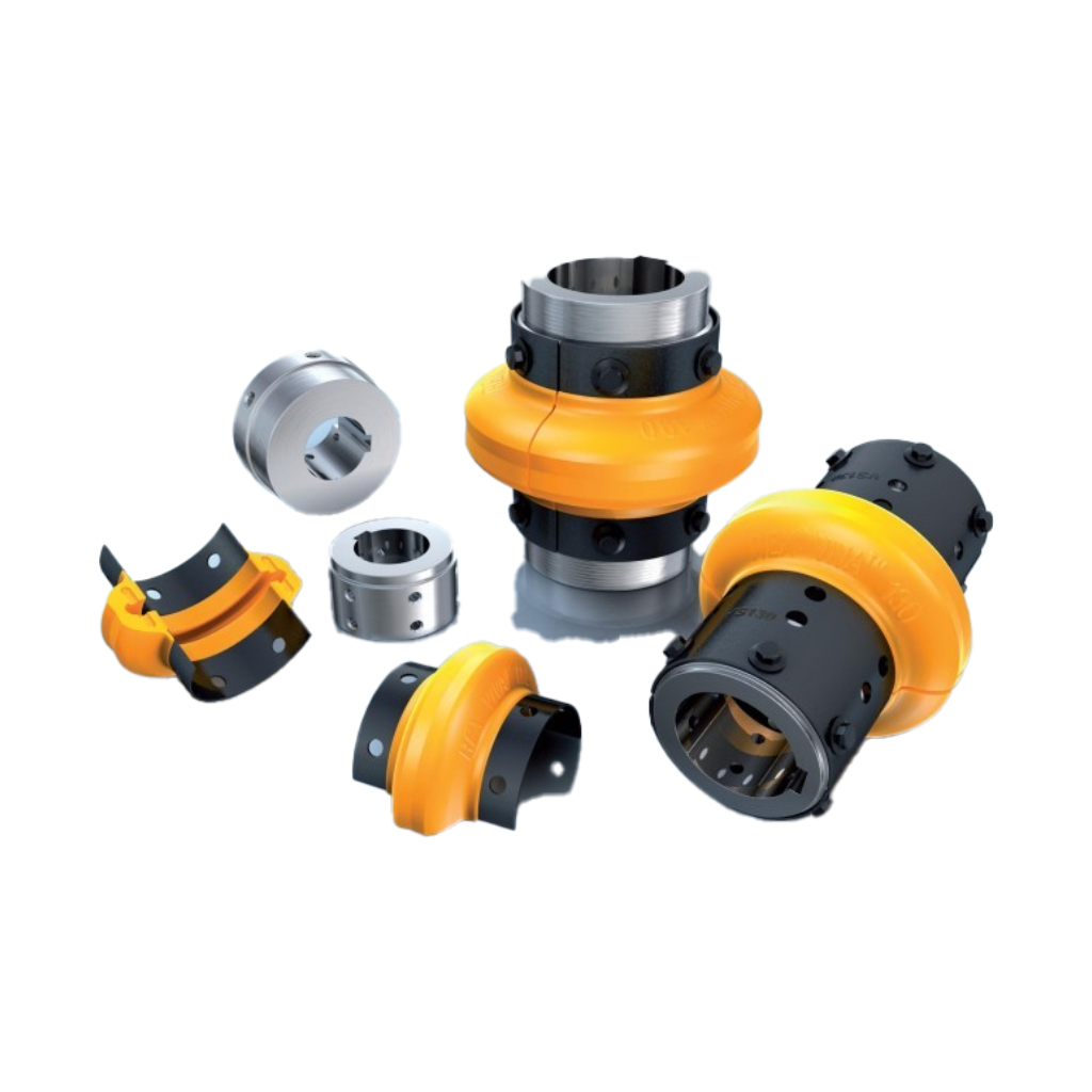 Industrial couplings for electric motors, gearboxes, and automation systems ensuring precise torque transmission and alignment.